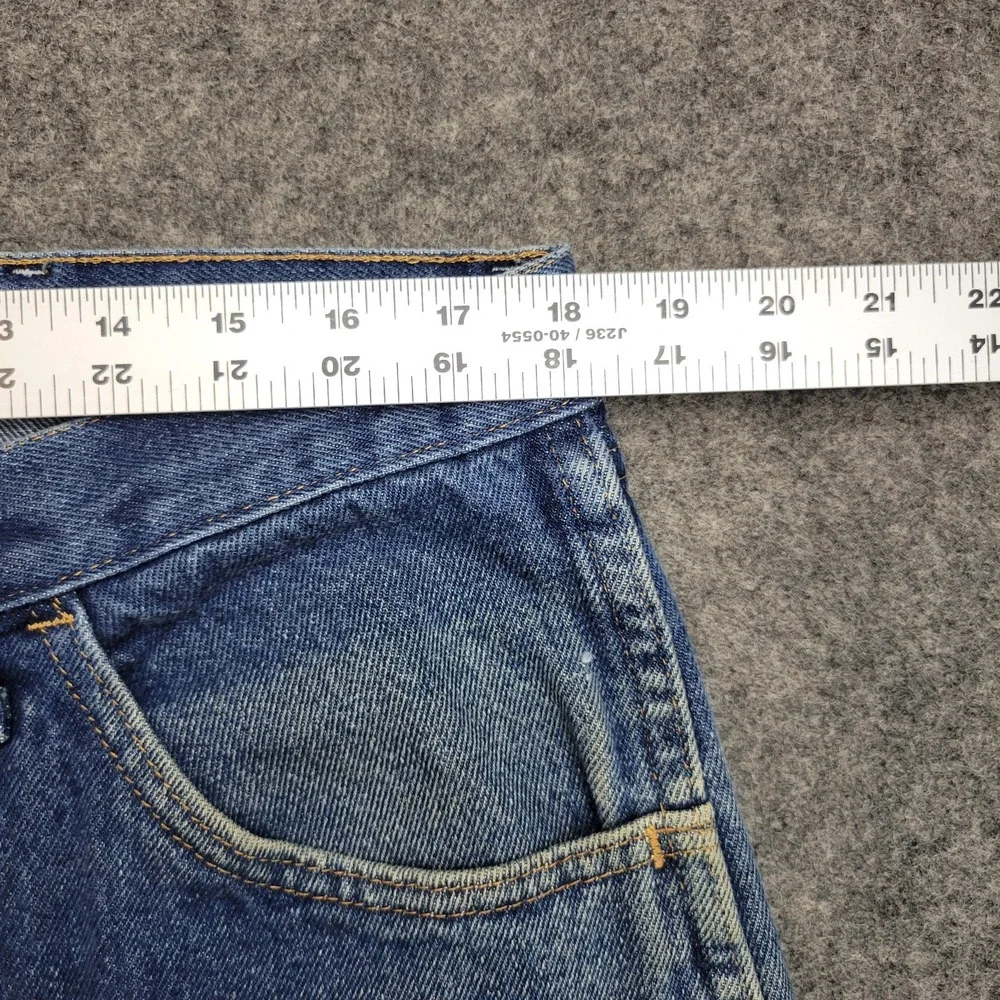 Rustler Jeans Mens 38x30 Blue Denim Stretch Y2k Boho Streetwear Grunge Americana